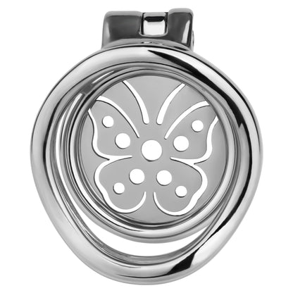 Butterfly Flat Sissy Chastity Cage