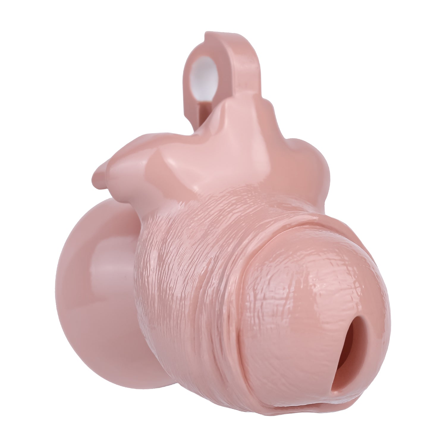 ABS Resin Realistic Dick Chastity Cage – Inverted Type AS036