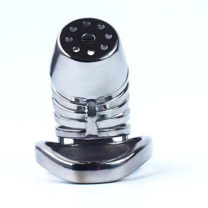 Male Lid Shower Belt Full Close Chastity Cage, F3084 - FRRK