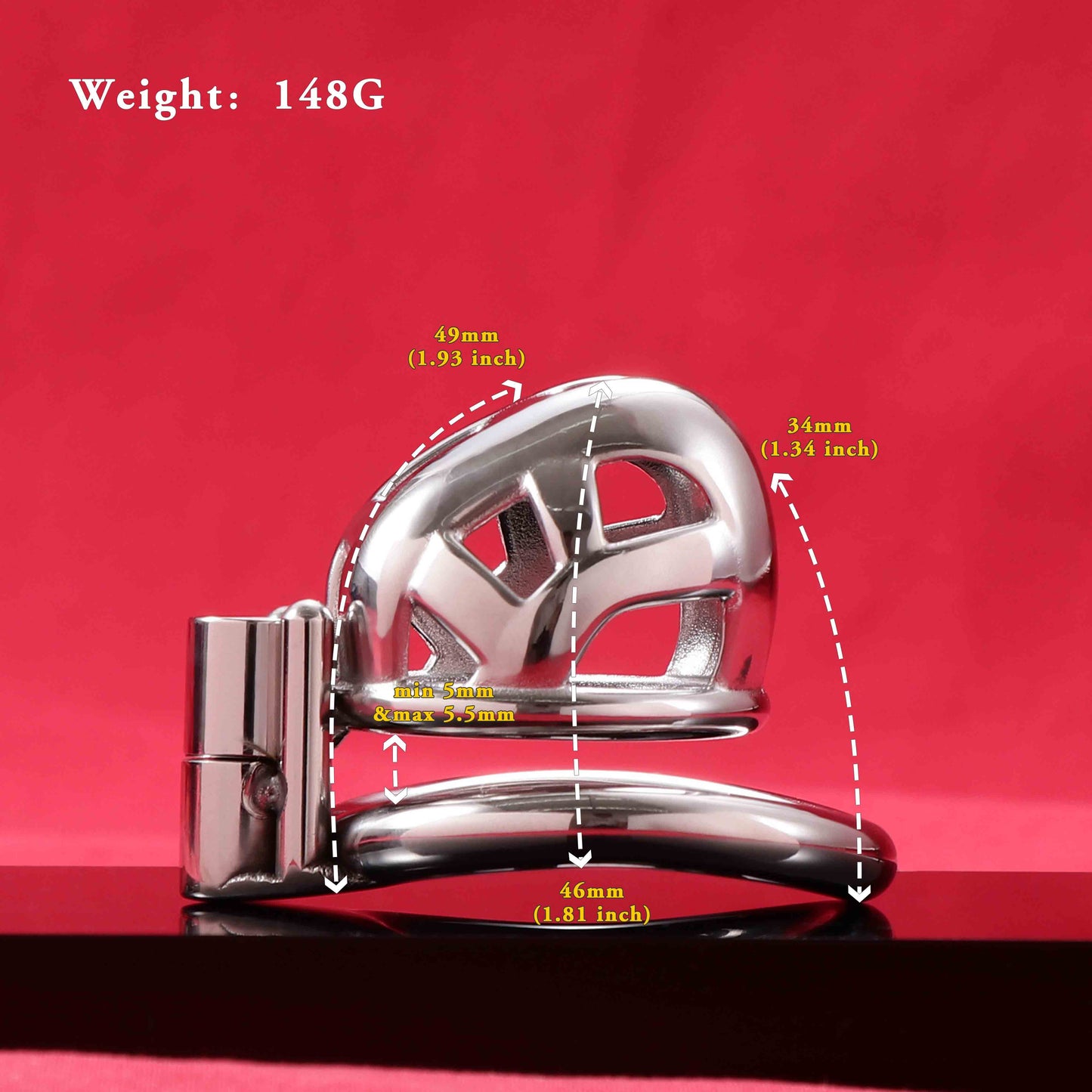 Nano Mamba Chastity Cage Allen Wrench Lock | F3141