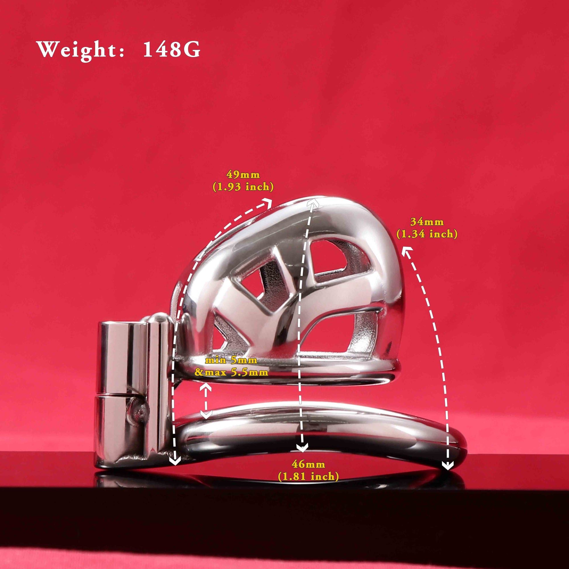 Nano Mamba Chastity Cage Allen Wrench Lock | F3141