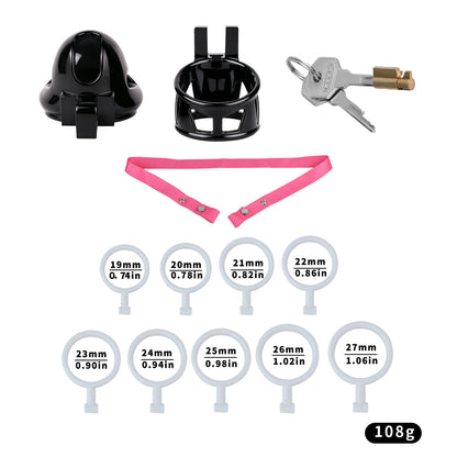 ABS Resin Shaft-Only Chastity Cage | F348A