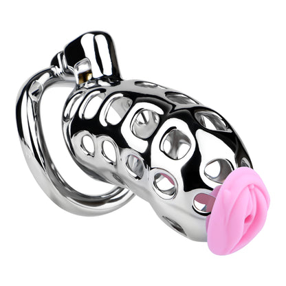 Aluminum Alloy Chastity Cage