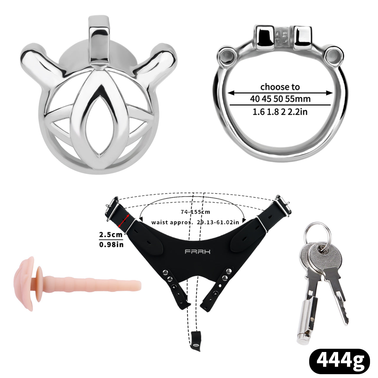 Eye of Horus Micro Chastity Cage | F301A