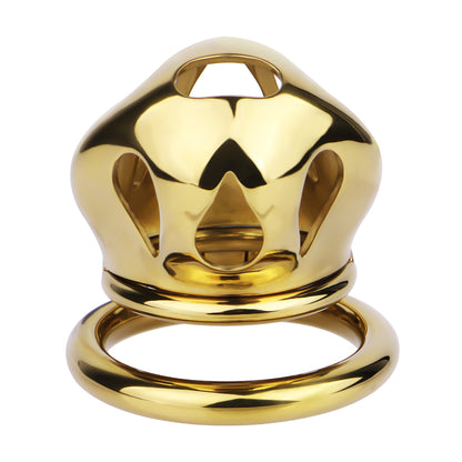 Cobra Series Mamba Chastity Cage | F312A Small Size - Golden
