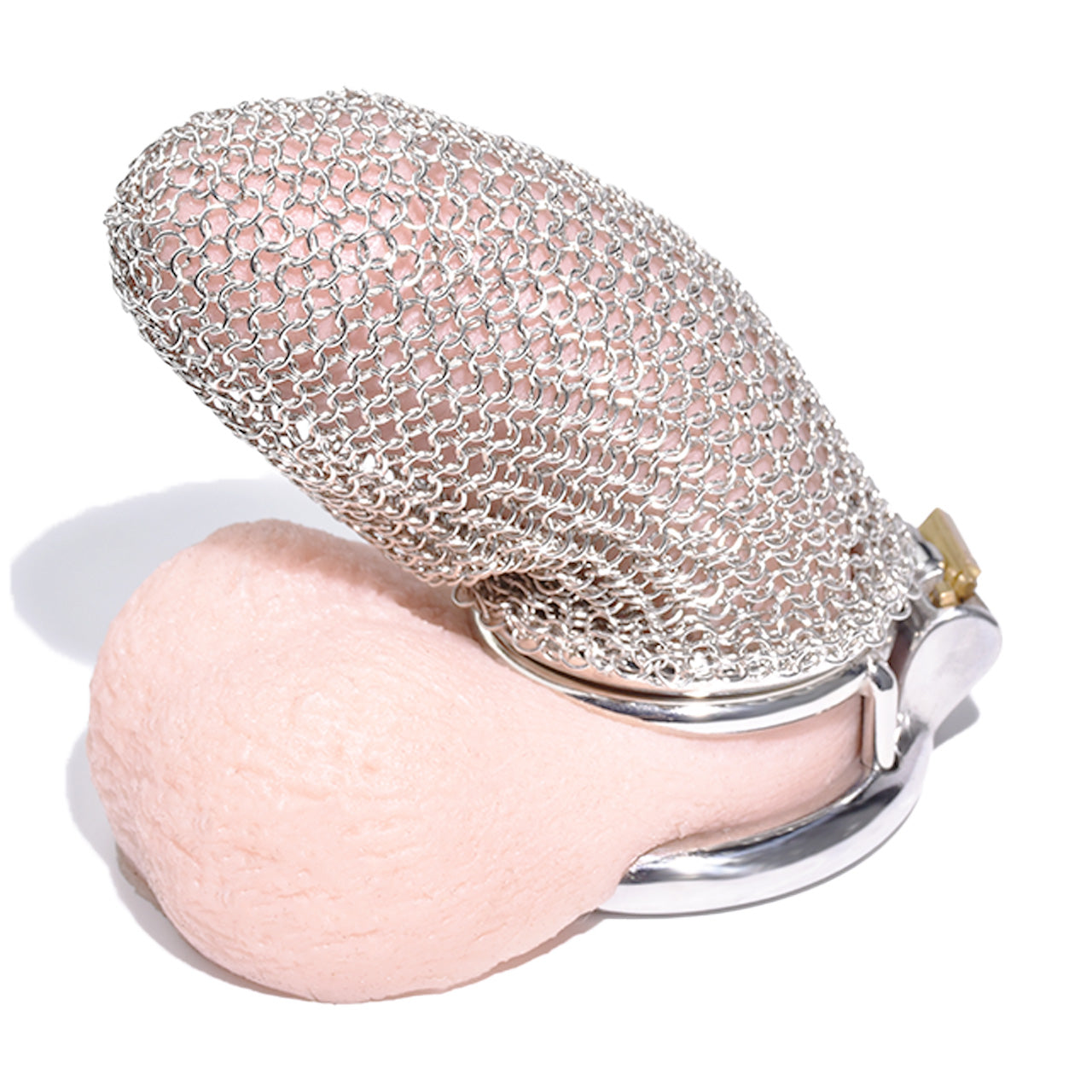 Maxi Metal Mesh Chastity Cage, F3195 - FRRK