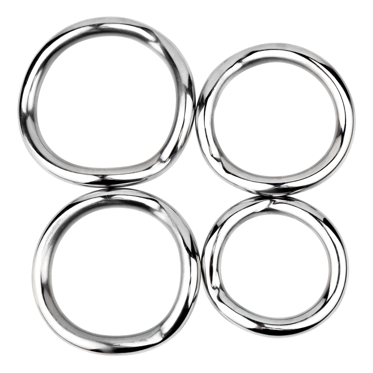 Stainless Steel Curved Cock Ring, F3227 - FRRK
