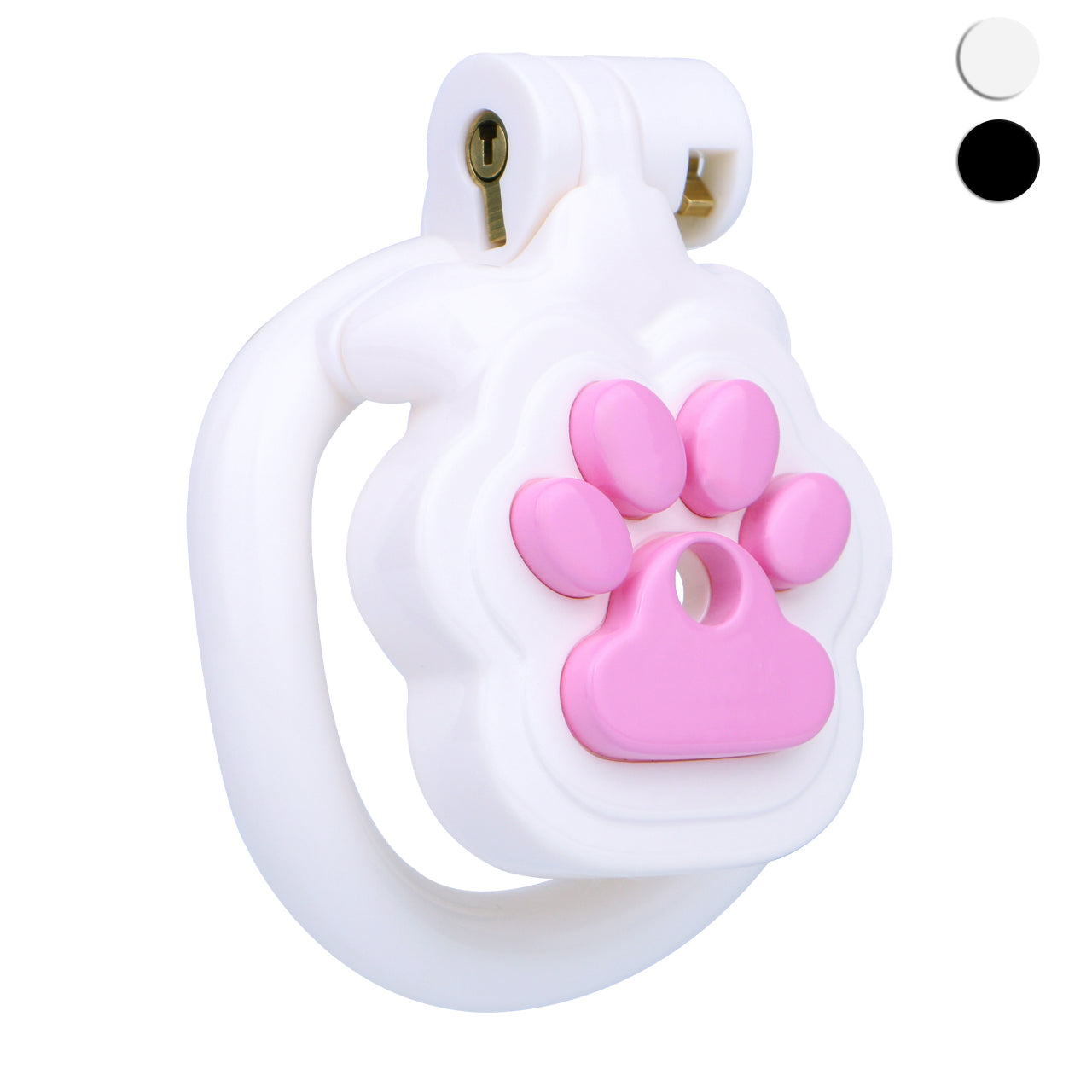Kawaii Cat Paw Flat Chastity Cage