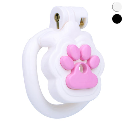 Kawaii Cat Paw Flat Chastity Cage