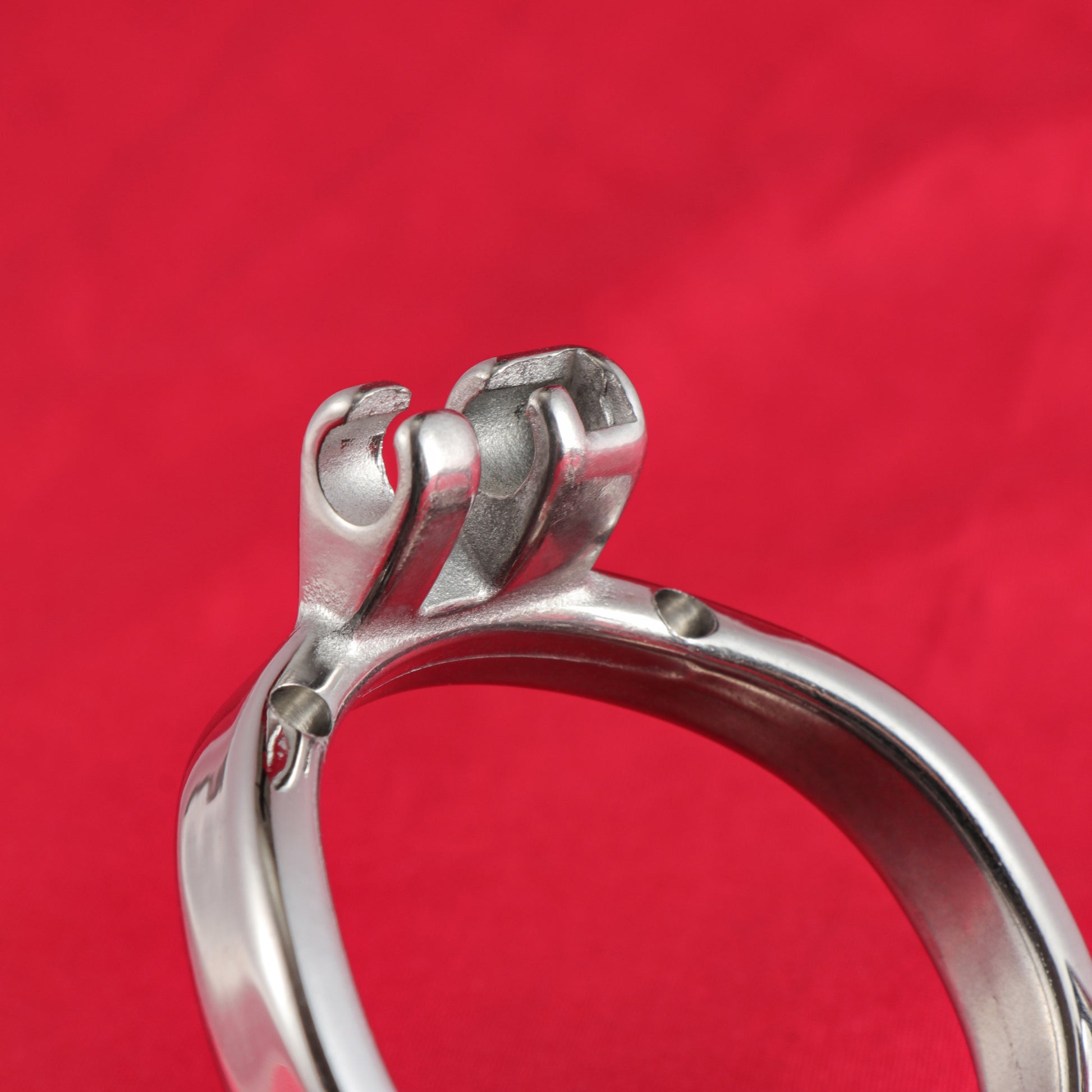 Base Rings for FRRK Metal Chastity Cage That Fit Internal Side Slide Lock System Only - FRRK