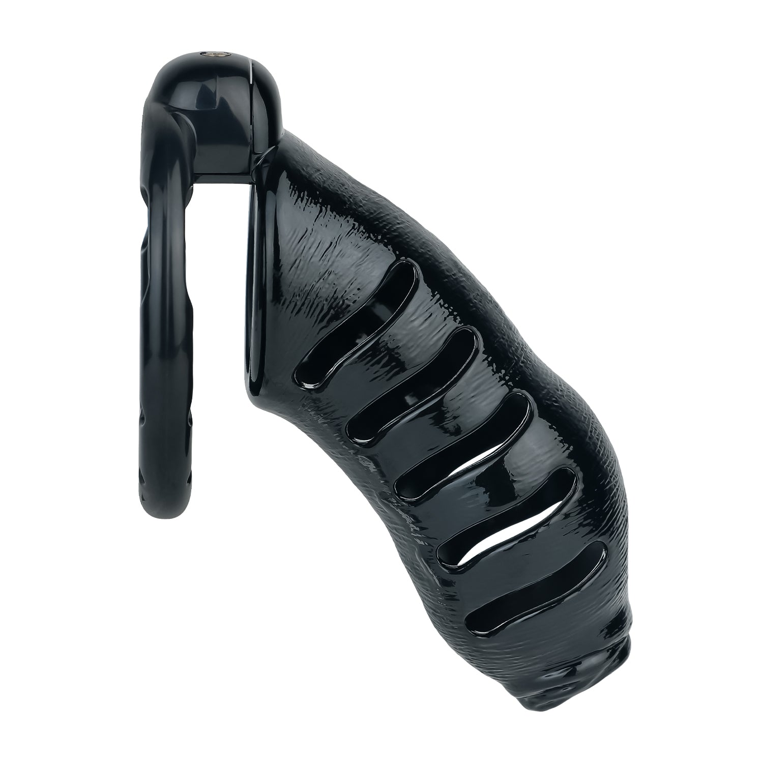 ABS Resin Realistic Dick Chastity Cage – Fully Enclosed Type AS037