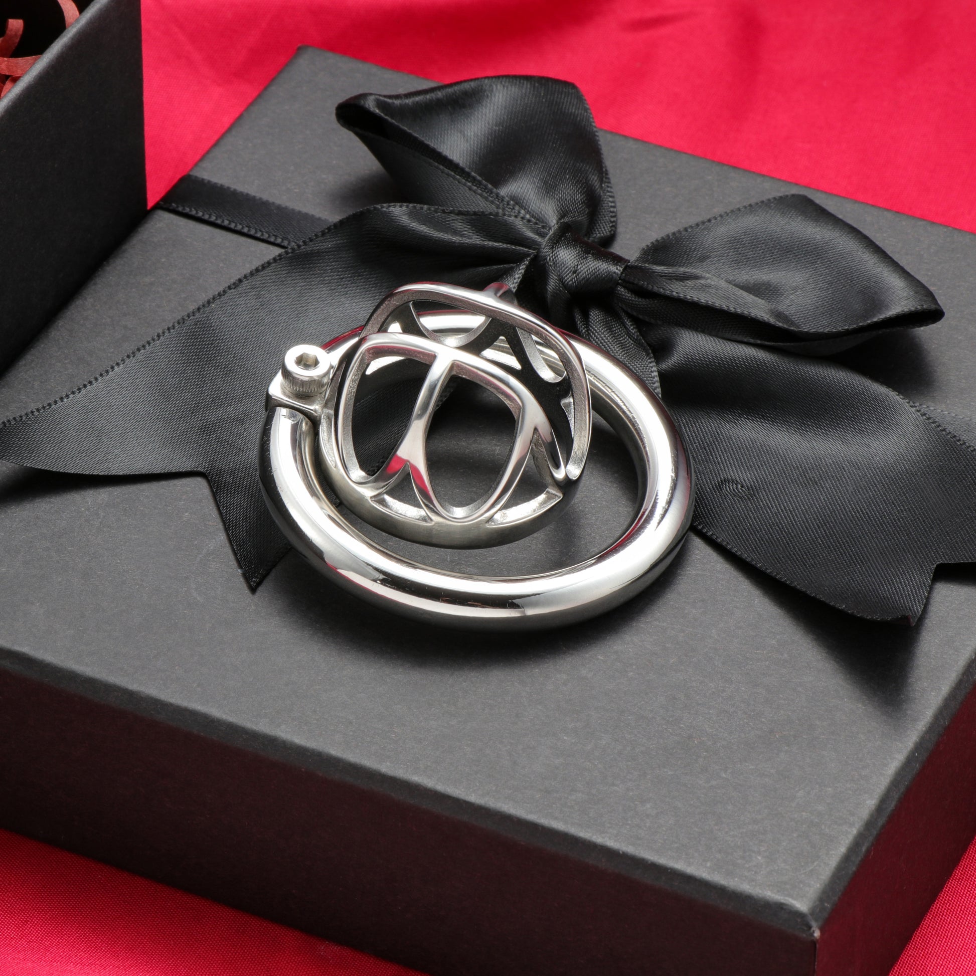Split-Front Open Small Chastity Cage, F3140 - FRRK