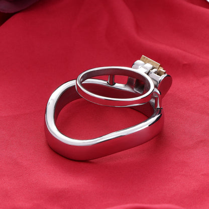 Dual Cock Ring Chastity Cage, F3122 - FRRK