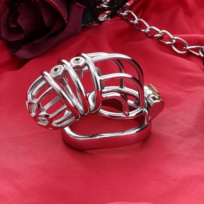 Dangling cock cage, Curve Spiked Chastity Cage, F3104 - FRRK