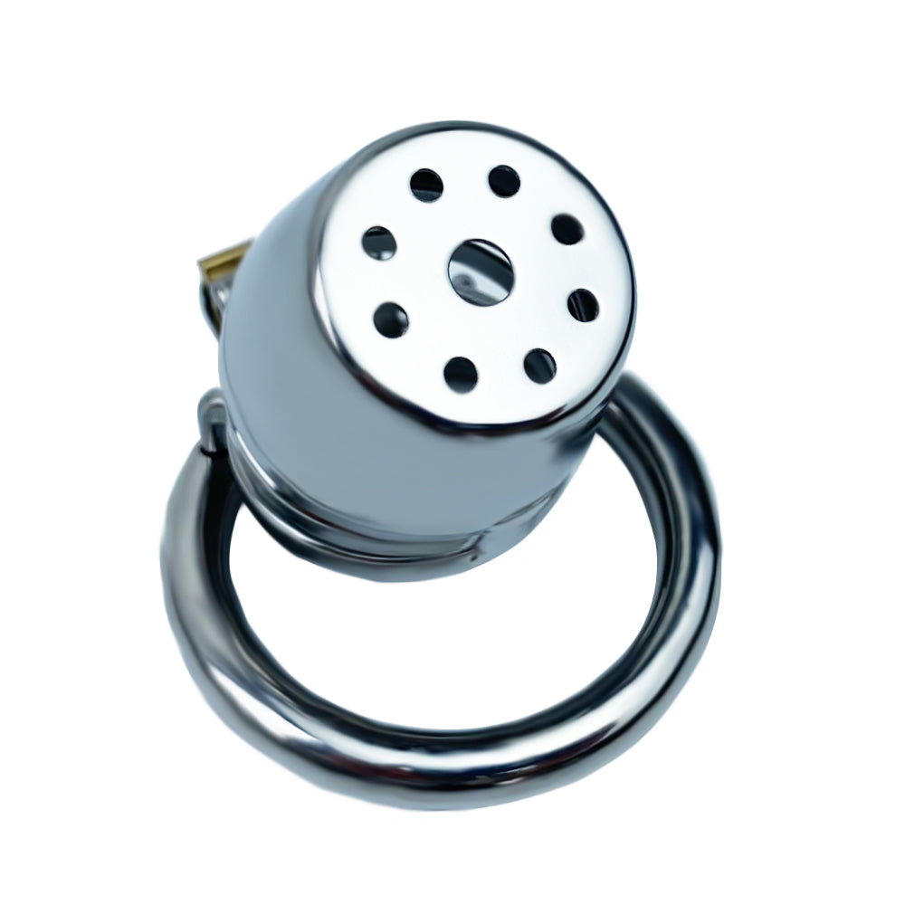 Male Lid Shower Belt Full Close Chastity Cage, F3082 - FRRK