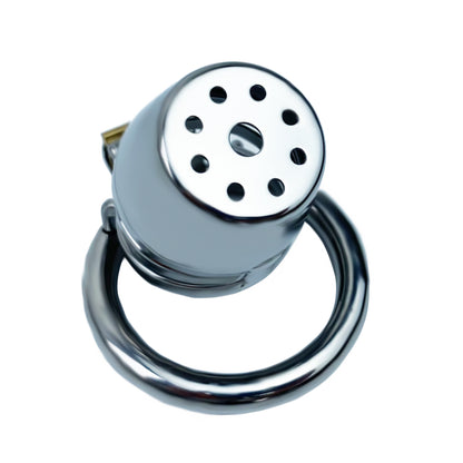 Male Lid Shower Belt Full Close Chastity Cage, F3082 - FRRK