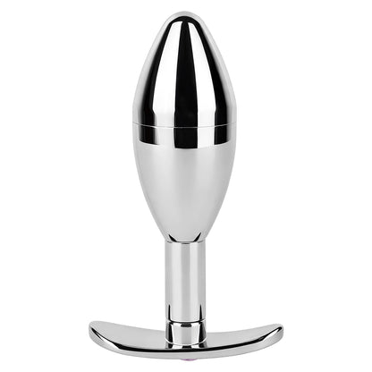 Hollow Metal Butt Plug with Hidden Key Storage | F344A