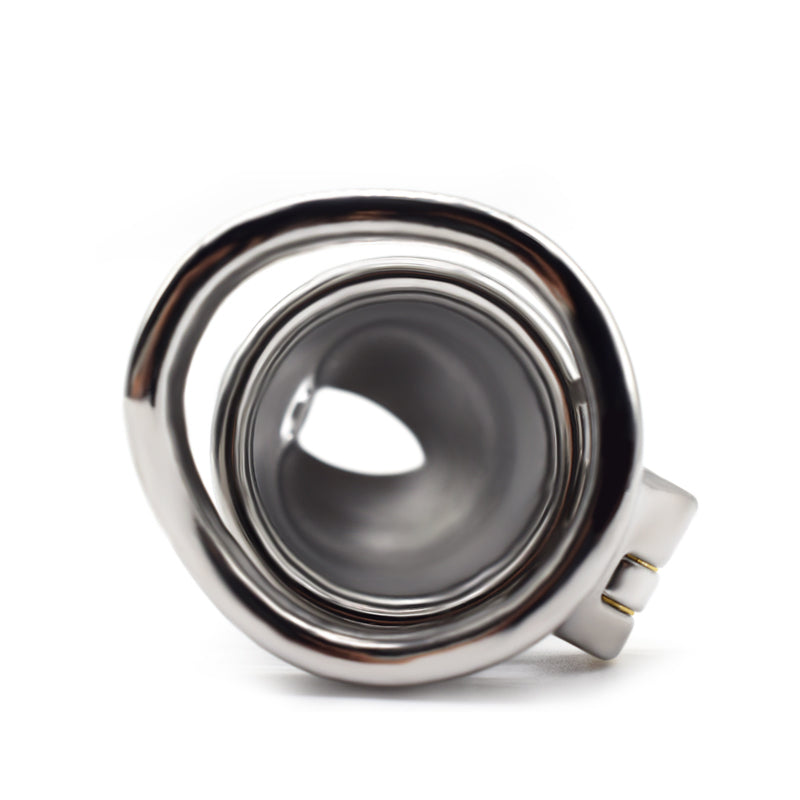 Male Solid Steel Chastity Cage, F3052 - FRRK