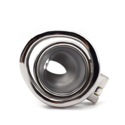 Male Solid Steel Chastity Cage, F3052 - FRRK