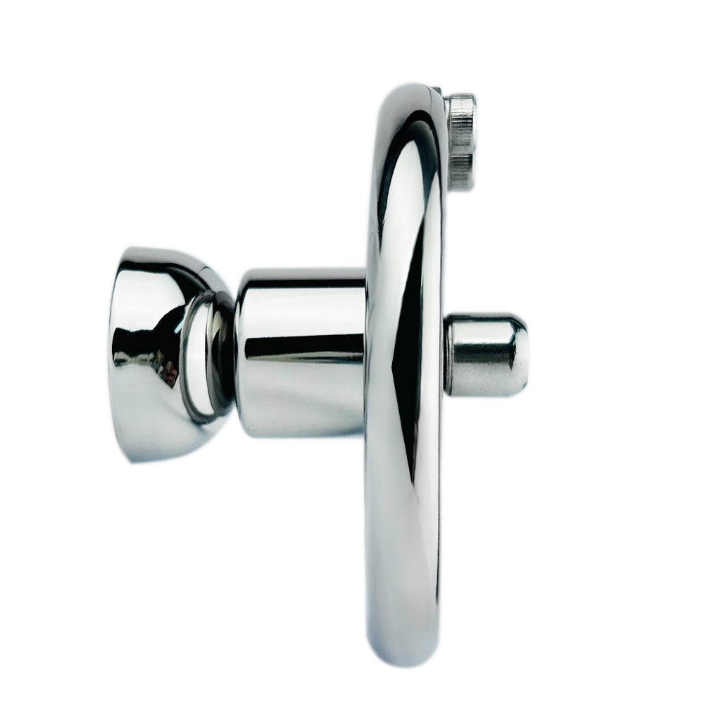 Flat Inverted Chastity Cage With Dildo, F3403 - FRRK