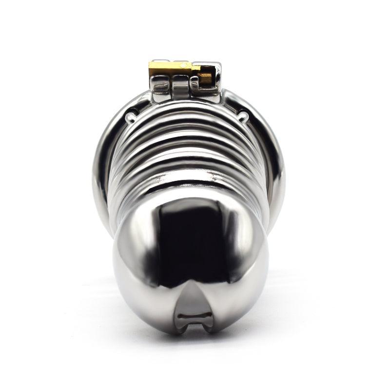 Male Solid Steel Chastity Cage, F3055 - FRRK