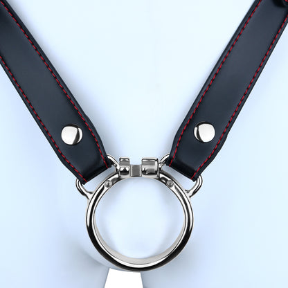 PU Leather Bondage Harness For Chastity Cage | PU11