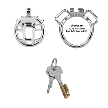 Topology Square Chastity Cage