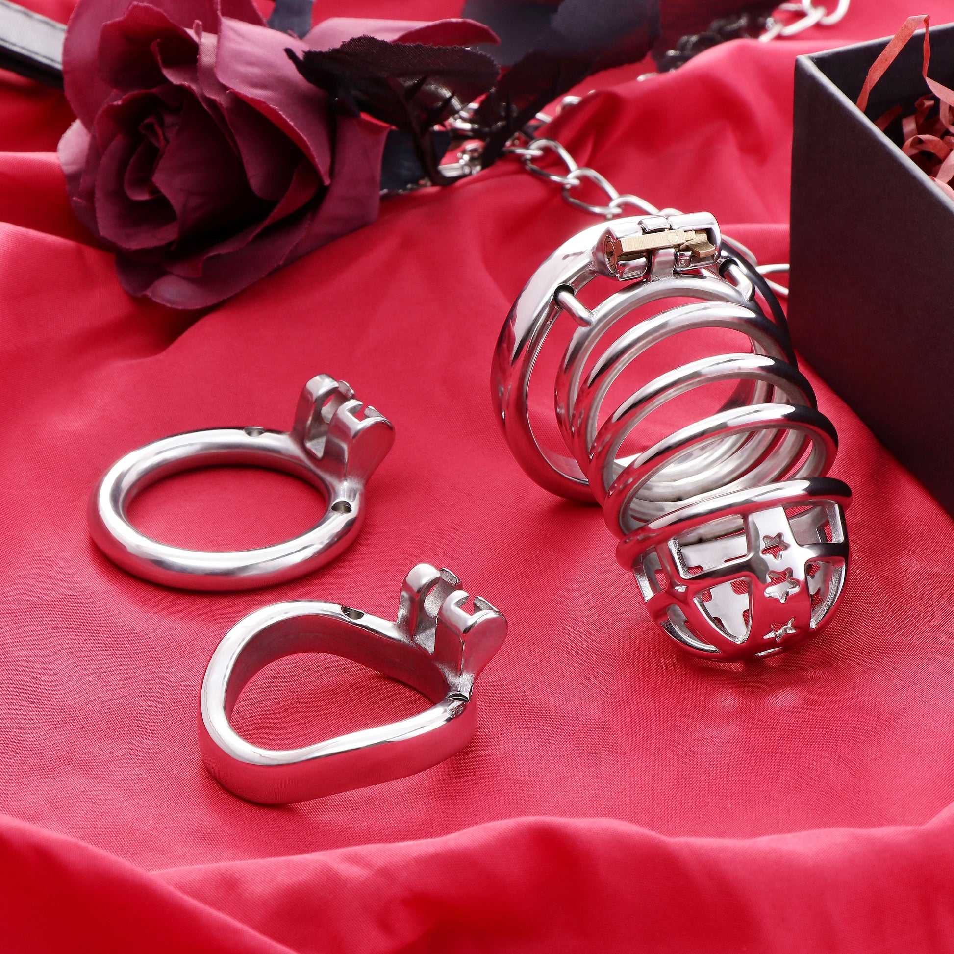 37mm Diameter Large Male Chastity Cage, F3068 - FRRK