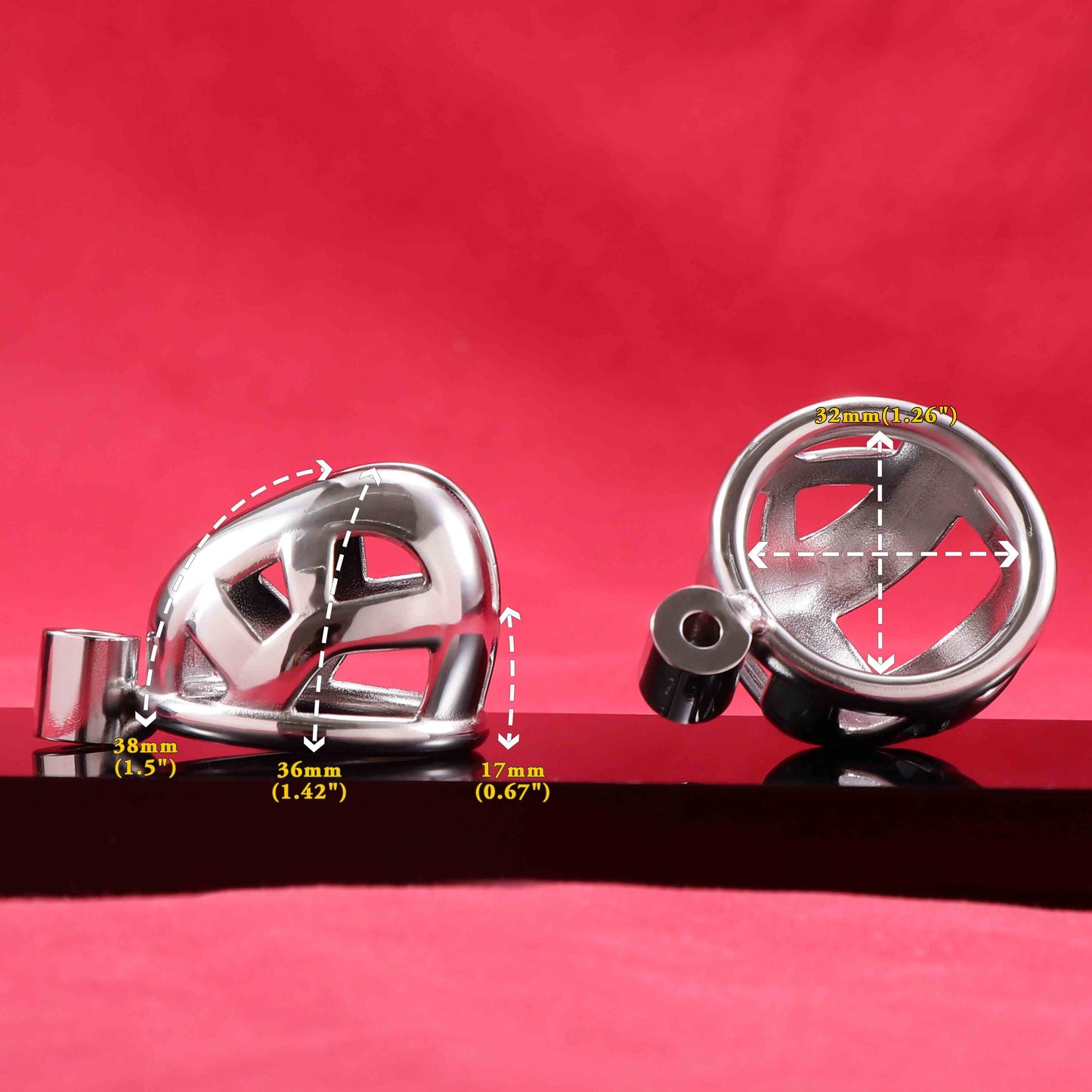 Nano Mamba Chastity Cage Allen Wrench Lock | F3141