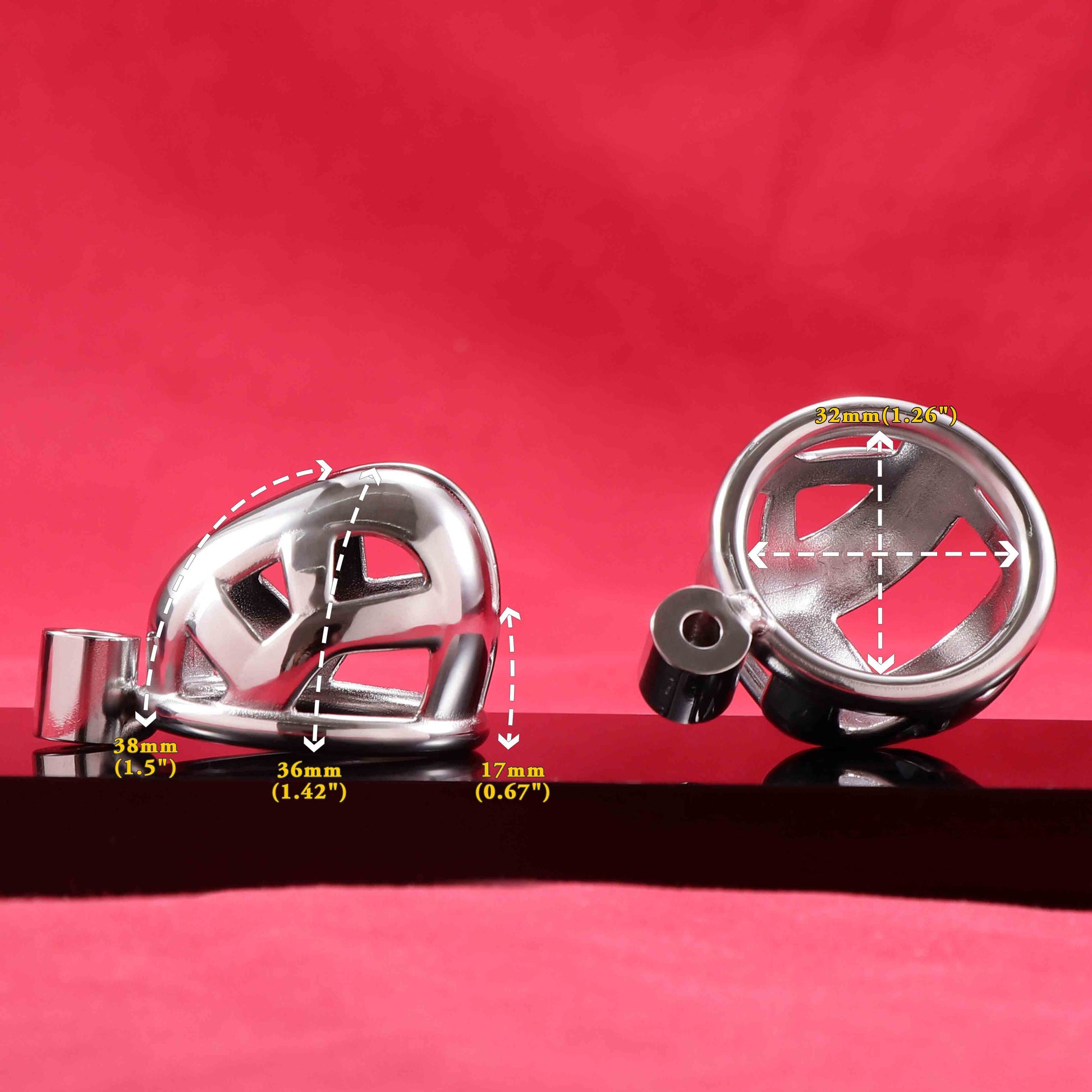 Nano Mamba Chastity Cage Allen Wrench Lock | F3141