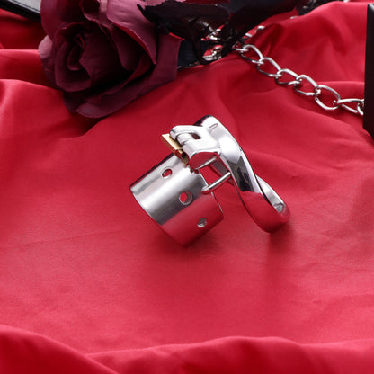 Split-Front Opening Male Chastity Cage, F3098 - FRRK