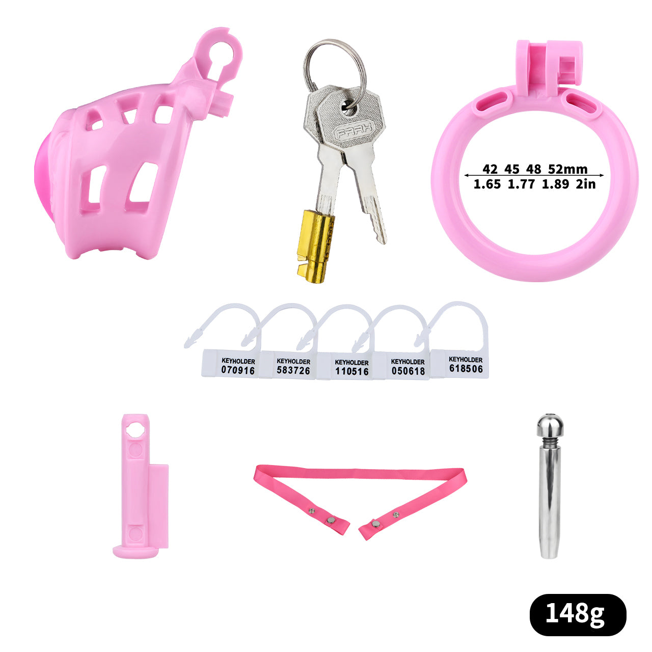 Sissy Feminization Chastity Cage