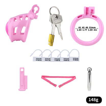 Sissy Feminization Chastity Cage