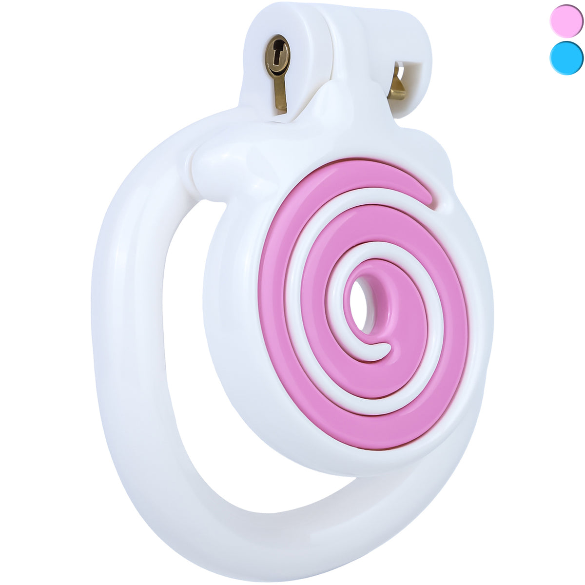 Candy Heart Flat Chastity Cage | AS125