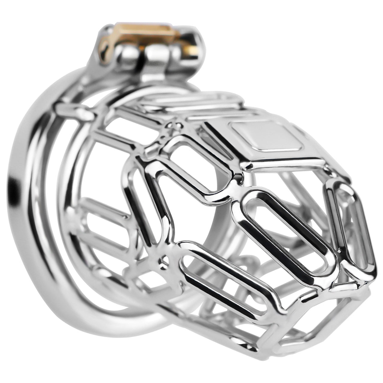 Topology Square Chastity Cage - Large Size | F318A