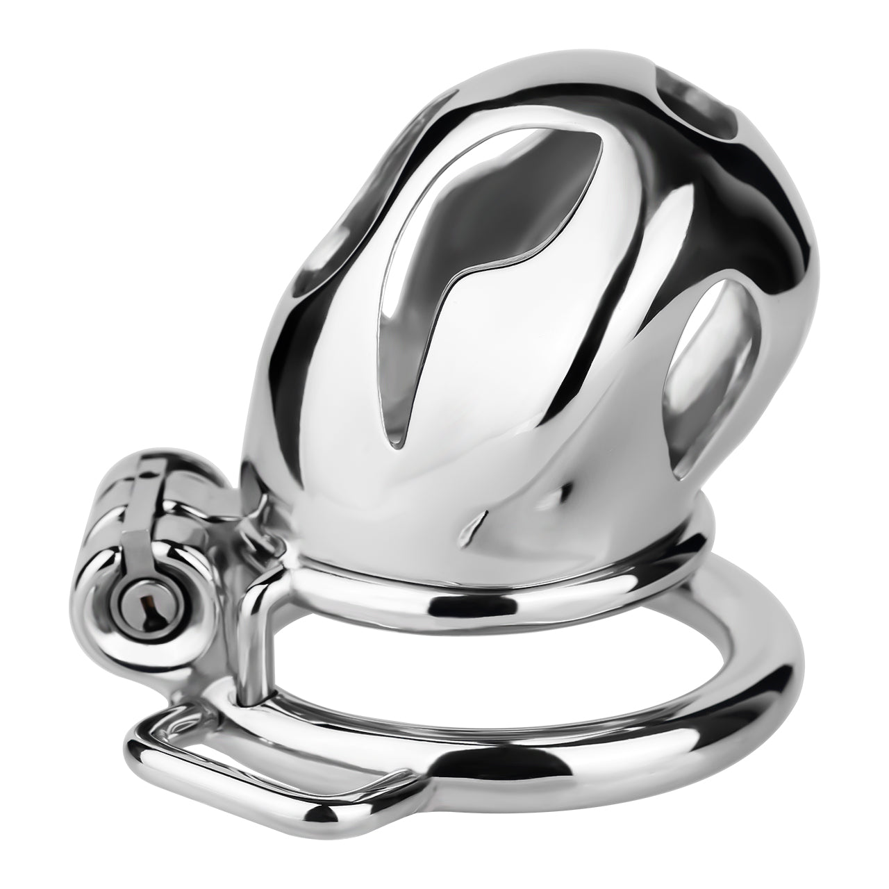 Cobra Series Mamba Chastity Cage | F312A Small Size - Silver