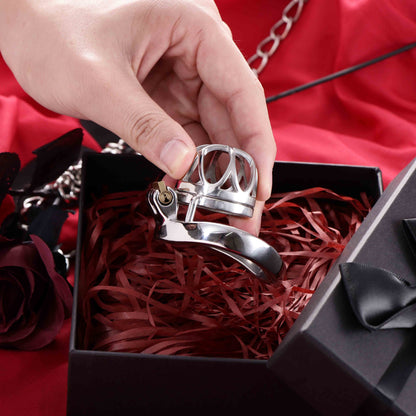 Male Top Split Open Chastity Cage, F3039 - FRRK