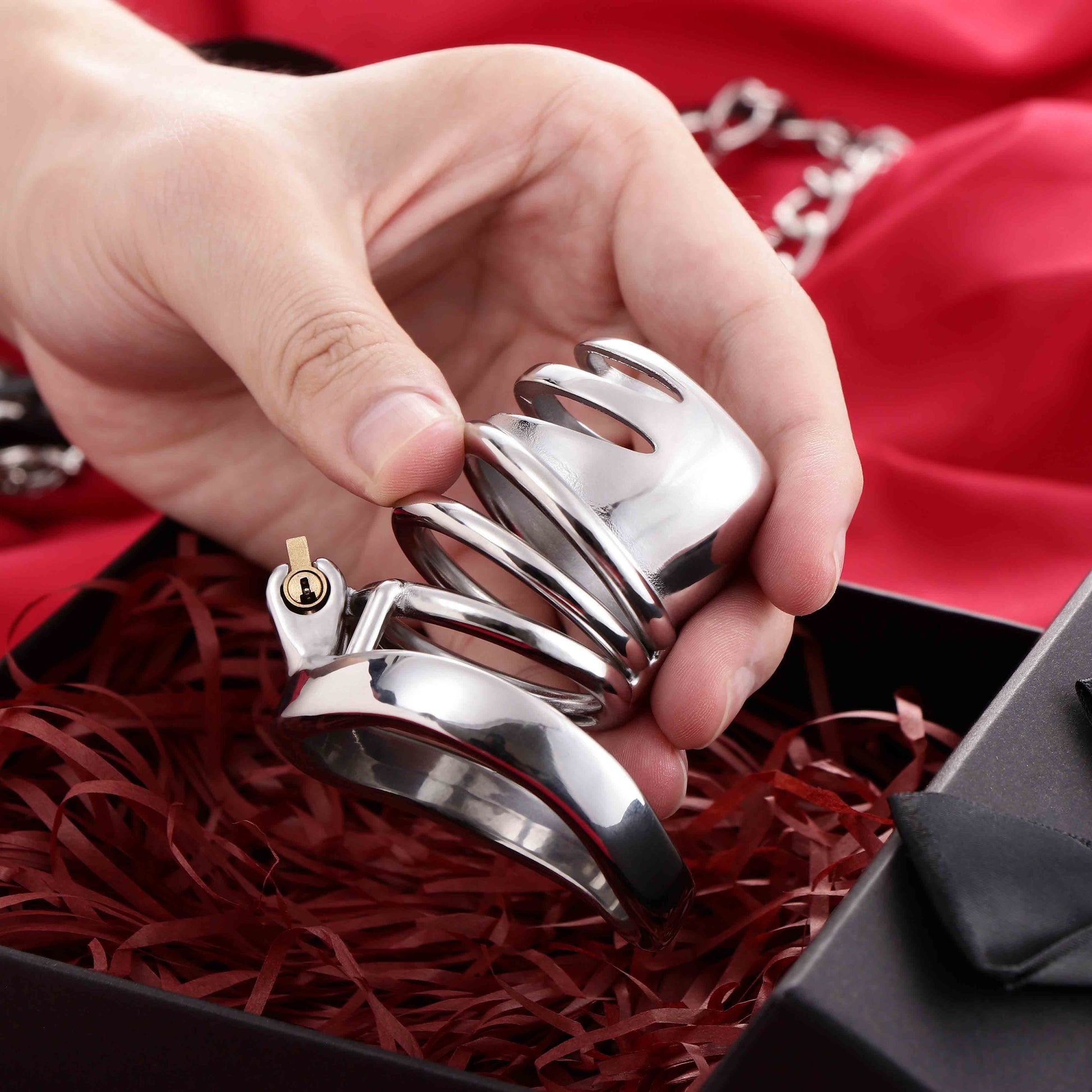 Male Chastity Cage, F3014 - FRRK