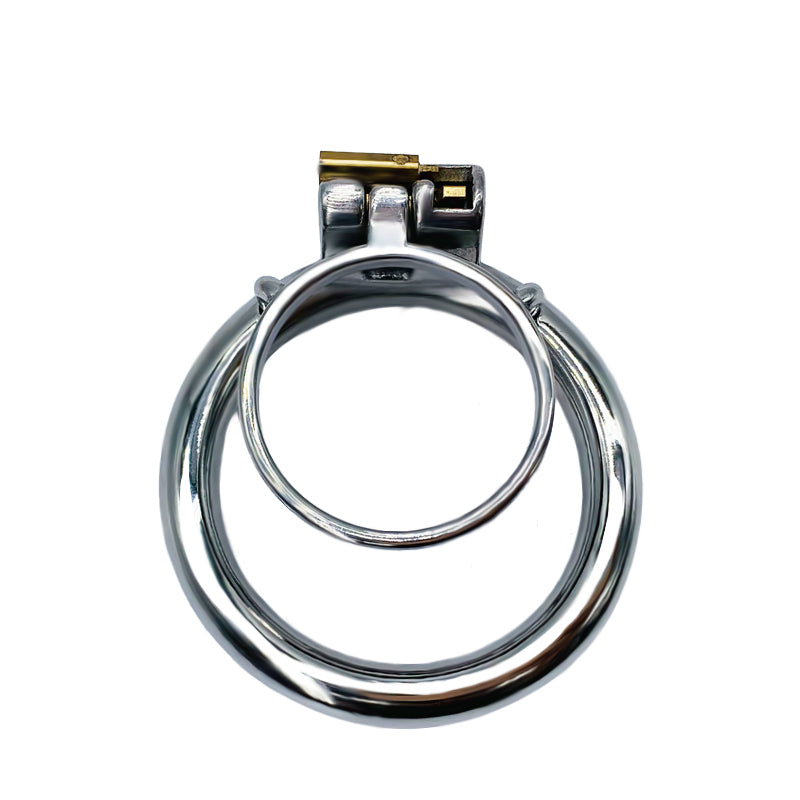 Dual Cock Ring Chastity Cage, F3122 - FRRK