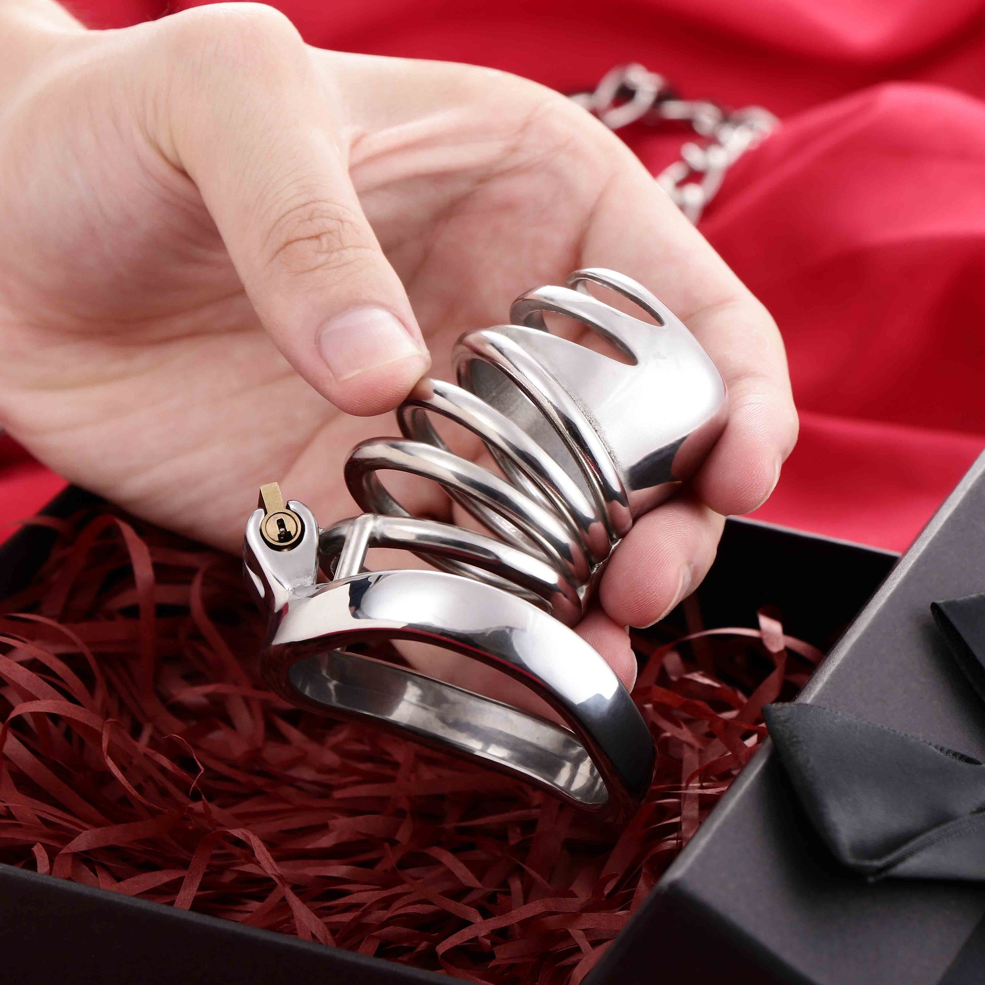 Male Chastity Cage, F3015 - FRRK