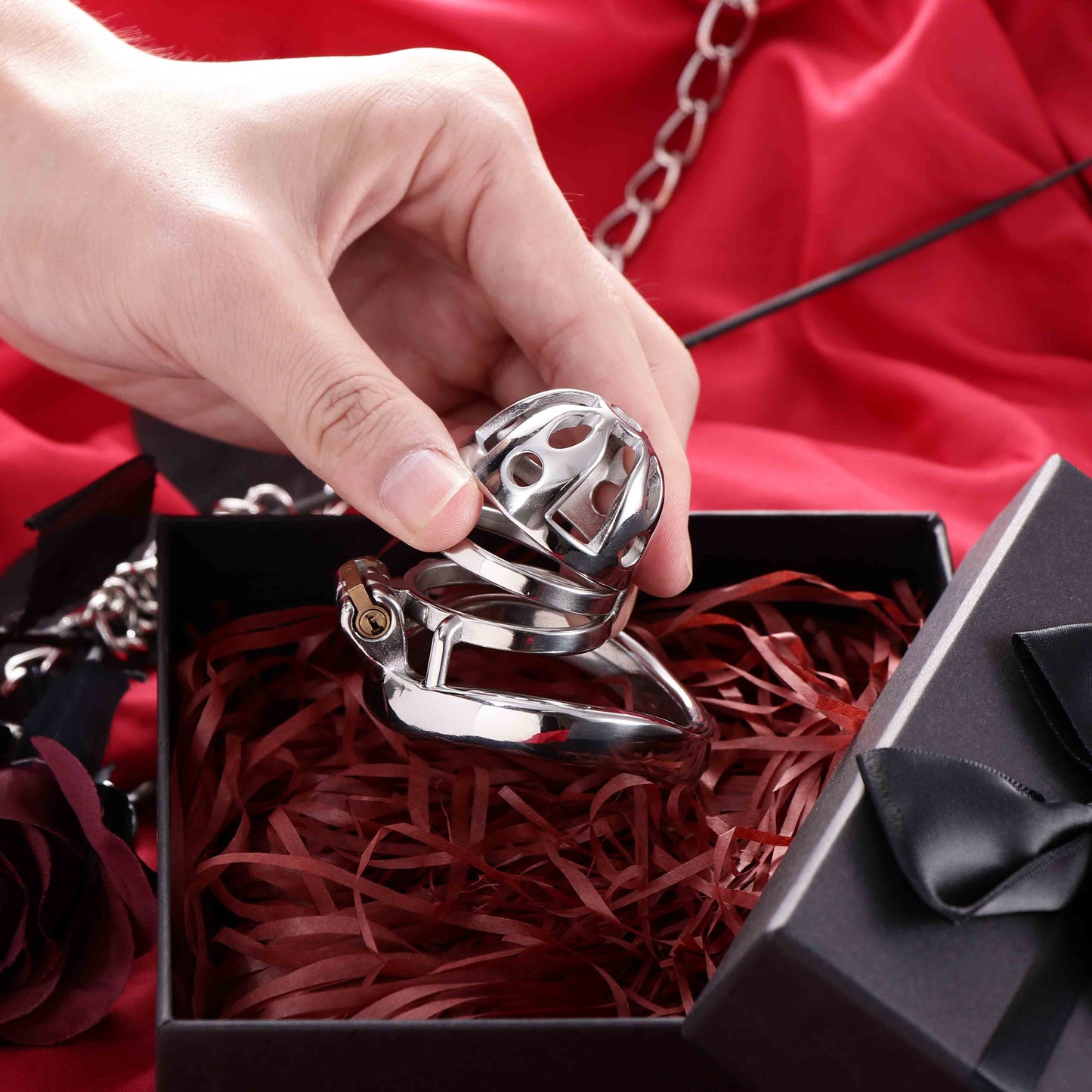 Male Chastity Cage, F3033 - FRRK