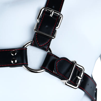 PU Leather Bondage Harness For Chastity Cage | PU11