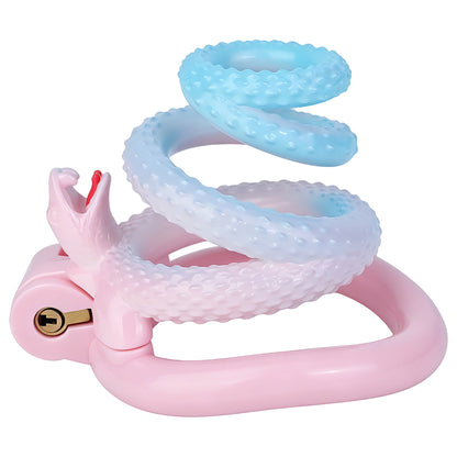 Temptation Snake Scale Chastity Cage | F360A