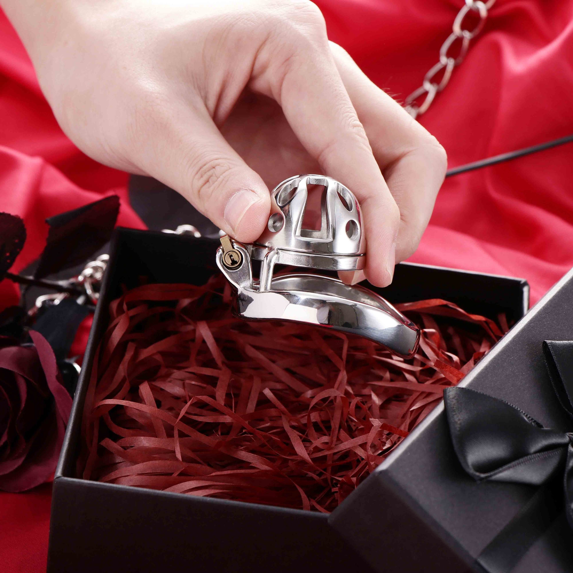 Male Chastity Cage, F3031 - FRRK