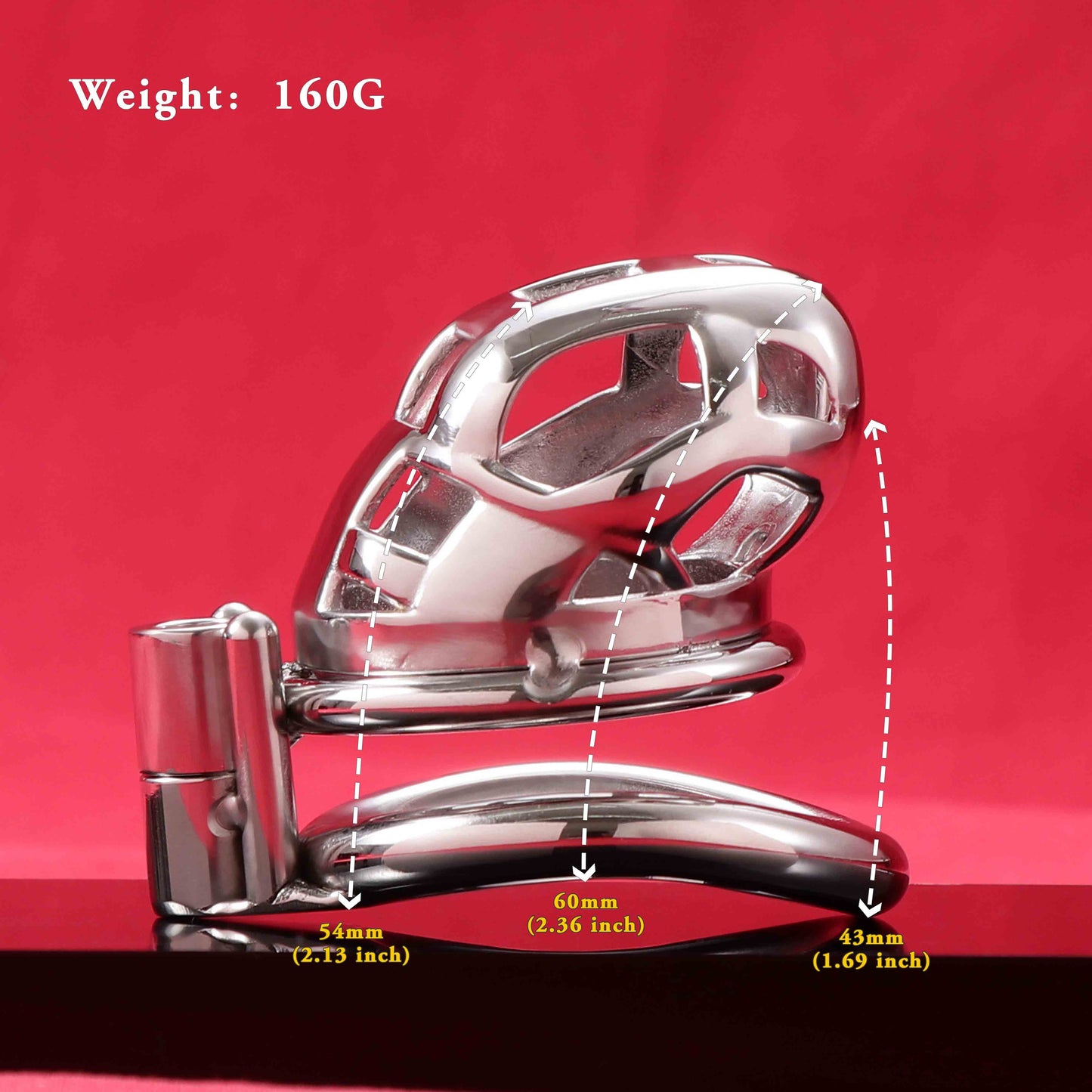 Small Mamba Chastity Cage Allen Wrench Lock | F3142