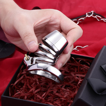 Male Lid Shower Belt Full Close Chastity Cage, F3083 - FRRK