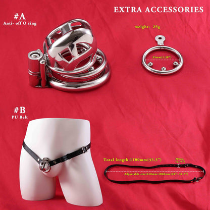 Nano Mamba Chastity Cage Allen Wrench Lock | F3141