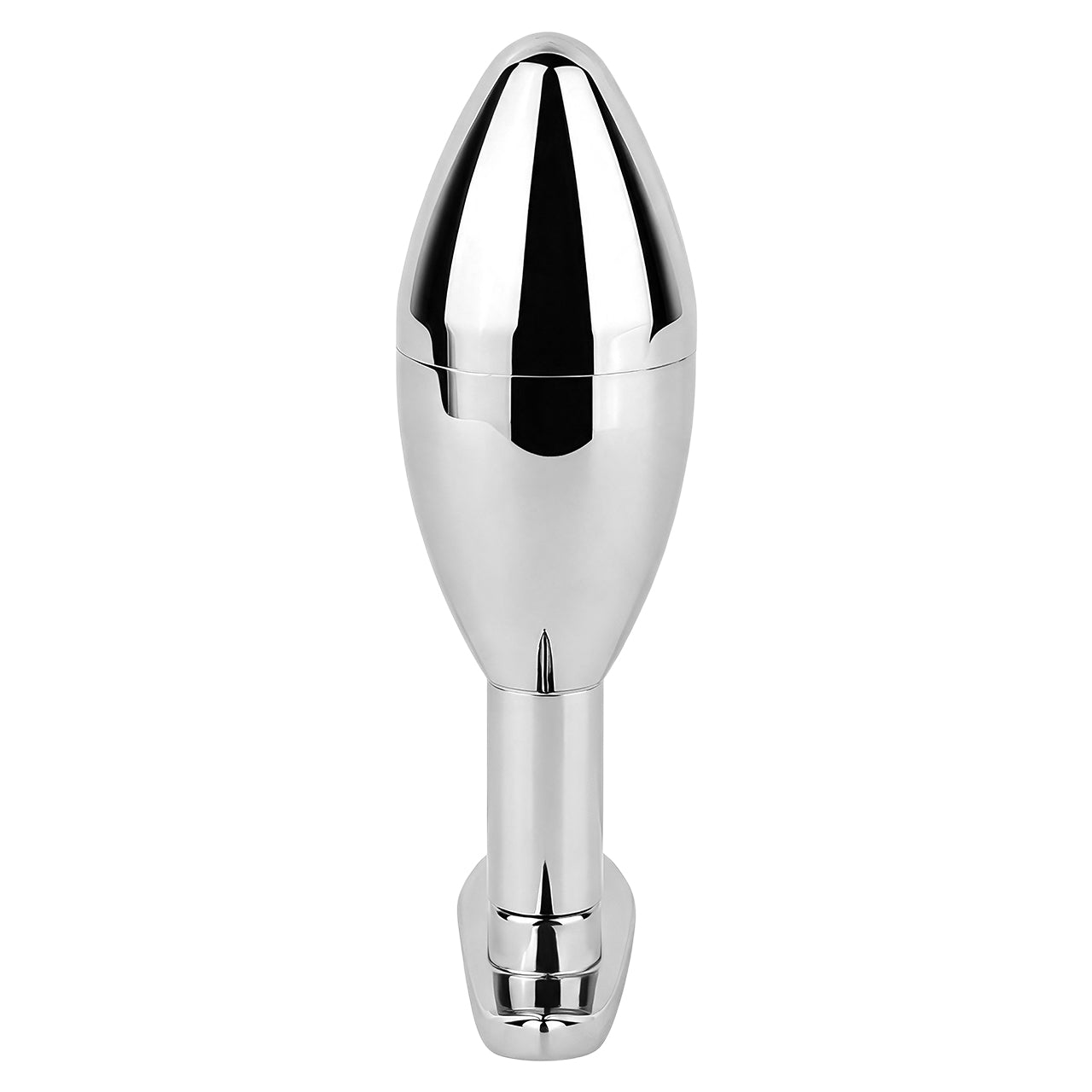 Hollow Metal Butt Plug with Hidden Key Storage | F344A