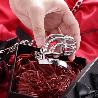 Tiny Dangling cock cage, Curve Chastity Cage Device, F3046 - FRRK