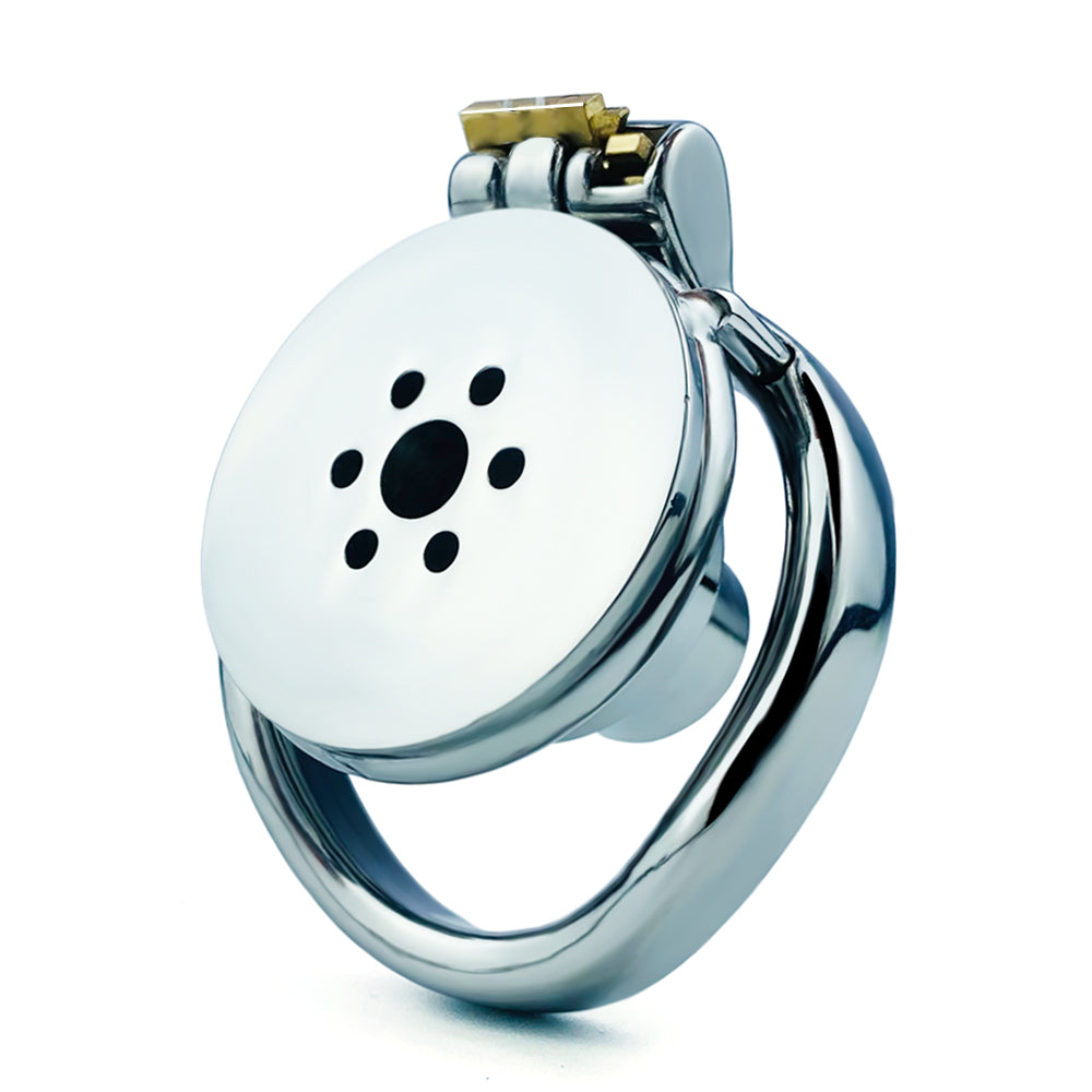 Inverted Double Cylinder Flat Chastity Cage, F3150 - FRRK